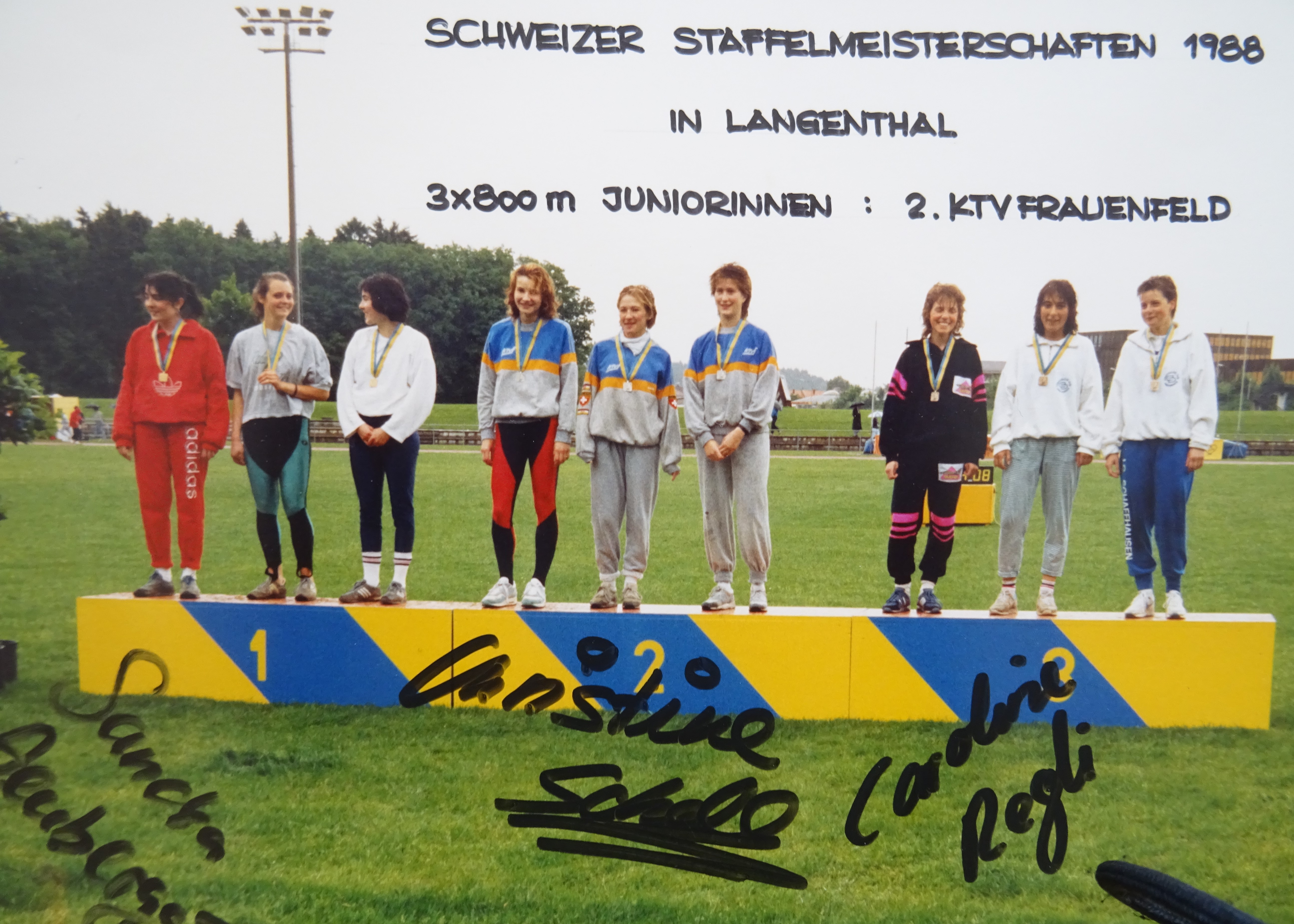 Staffel SM Langenthal 1988